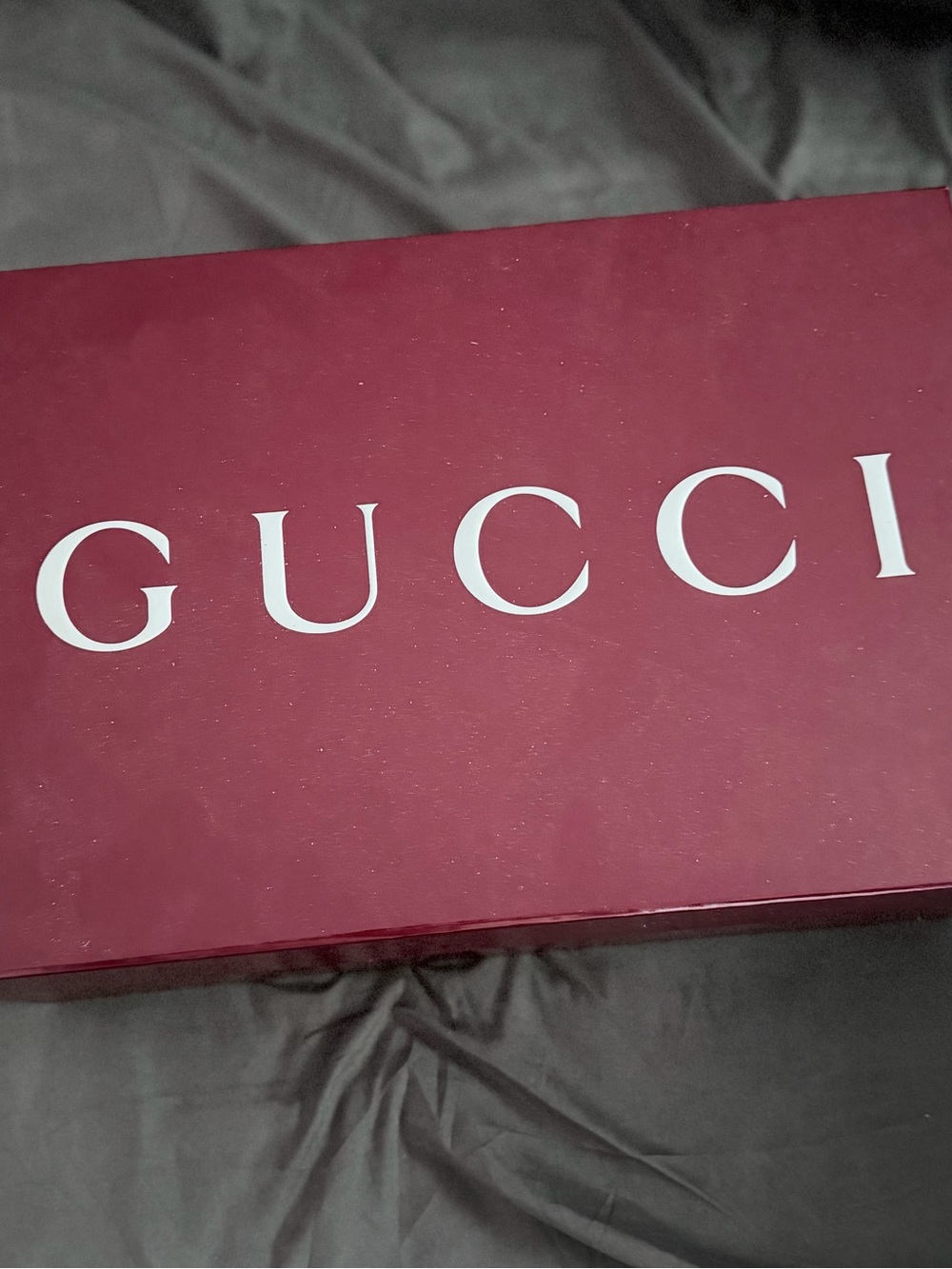 Brand New Gucci Ace GG Supreme Sneakers Blue Monogram Red/Navy Web - Picture 6 of 6